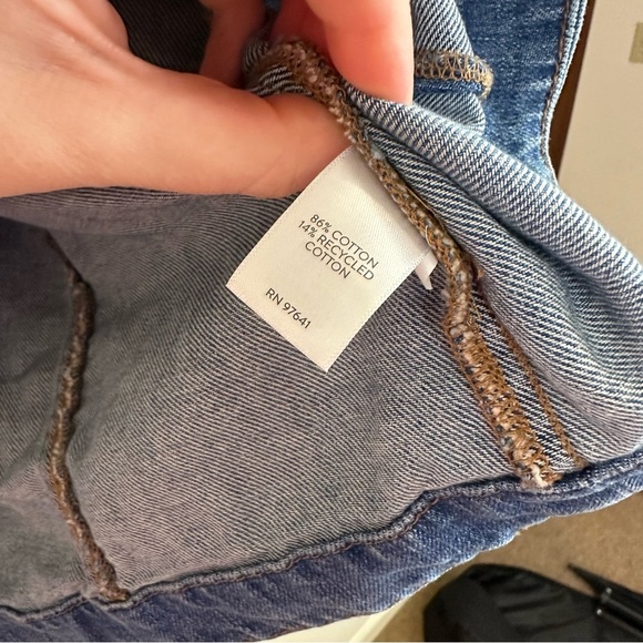 J. Jill Denim | Classic Blue Jean Jacket Button Front Size 2X - Picture 6 of 7